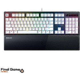 تصویر کیبورد گیمینگ ریزر مدل BLACKWIDOW V3 ROBLOX EDITION 
