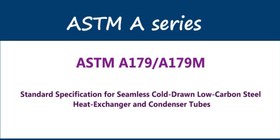 تصویر ASTM A179/A179M- لوله های بدون درز مبدل های حرارتی و کندانسور 