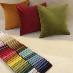 تصویر کوسن مخمل دورو چاپی کد Co45-02 