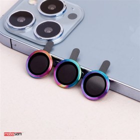تصویر محافظ لنز دوربین مدل رینگی مناسب برای گوشی موبایل اپل iPhone 13 Pro/13 Promax 