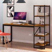 تصویر میز تحریر چوب فلز مدل ارژنگ DESK Arjang MODEL