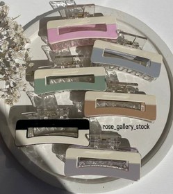 تصویر کلیپس موی مدل لونا فریم - کرم 