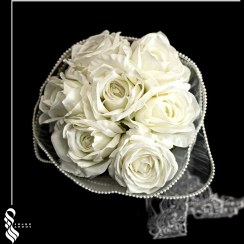 تصویر دسته گل عروس کد 22 