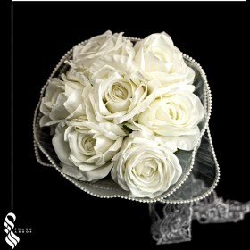 تصویر دسته گل عروس کد 22 