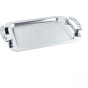 تصویر سینی استیل مستطیل کوچک Perfect home مدل 1254 