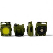 تصویر چراغ قوه مینی COB چندکاره شارژی (800 لومن) | ابزار بقای جیبی با مگنت و کارابین (800 Lumen Mini COB Rechargeable Keychain Flashlight | Magnetic Work Light & EDC Survival Tool)