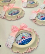 تصویر گیفت جشن اسم قاب دانتل بزرگ 