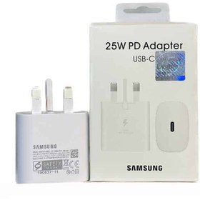 تصویر کلگی شارژر 25 وات samsung اصلی SAMSUNG 25W PD Adaptor USB-C