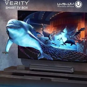 تصویر اندروید باکس وریتی یکسال گارانتی محصولات اورجینال ثمن کالا SMART TV BOX اسمارت باکس تی وی 