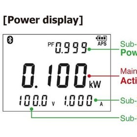 تصویر پاورمتر کلمپی هیوکی مدل HIOKI CM3286-50 ا HIOKI AC CLAMP POWER METER CM3286-50 