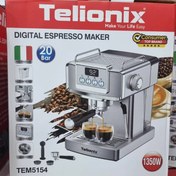 تصویر اسپرسو ساز تلیونیکس مدل TEM5154 Telionox TEM5154 Espresso maker