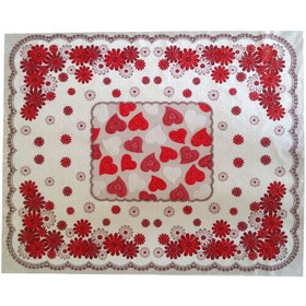 تصویر سفره 6 نفره طرح میخک 