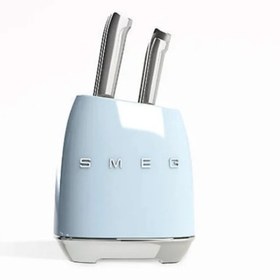 تصویر ست و سرویس چاقو ۷ پارچه اسمگ مدل SMEG KBSF01 SMEG KBSF01 Accessories, Knife Block with 6 Knives