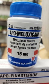 تصویر قرص آپو ملوکسیکام استاندارد نورم آپوتکس 15 میلی گرم APO-MELOXICAM 