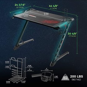 تصویر میز گیمینگ یوریکا Eureka ERK-EDK-Z1S V3 