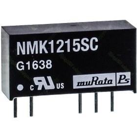 تصویر مبدل ولتاژ موراتا 67± میلی آمپر MURATA NMK1215SC DC/DC IN:12V OUT:±15V 