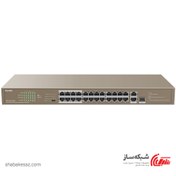 تصویر سوییچ شبکه 24 پورت تندا TEF1126P Tenda Switch TEF1126P 24-Port