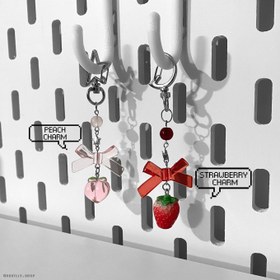 تصویر چارم توت فرنگی و هلو 