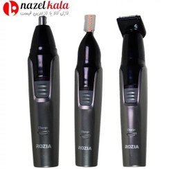 تصویر موزن بینی و ابرو سه کاره روزیا مدل HD-107 