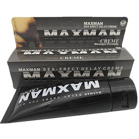 تصویر کرم تاخیری و حجم دهنده مکس من maxman 75000 