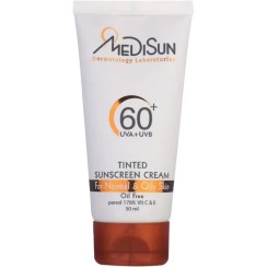 تصویر کرم ضد آفتاب مدیسان رنگی مناسب برای پوست نرمال و چرب SPF 60 ظرفیت 50 میلی لیتر کرم ضد آفتاب مدیسان رنگی مناسب برای پوست نرمال و چرب SPF 60 ظرفیت 50 میلی لیتر