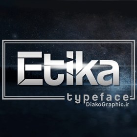 تصویر فونت انگلیسی اتیکا Etika English Font 