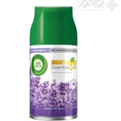 تصویر یدک اسپری خوشبوکننده هوا ایرویک AIR WICK سری ESSENTIAL OIL با رایحه PURPLE LAVENDER MEADOW حجم ۲۵۰میل AIR WICK air freshener ESSENTIAL OIL PURPLE LAVENDER MEADOW 250mil