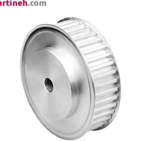 تصویر پولی تایمینگ 30 دندانه MXL025 آلومینیومی MXL025 timing pulley