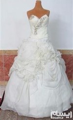 تصویر لباس نفیس عروس 