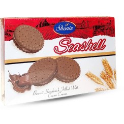 تصویر بیسکوئیت کرمدار سی شل شونیز 