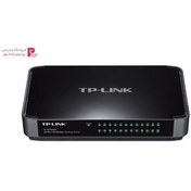 تصویر سوييچ 24 پورت مگابيت و دسکتاپ تی پی لينک مدل TL-SF1024M TP-LINK TL-SF1024M 24-port 10/100Mbps Desktop Switch