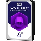 تصویر هارددیسک اینترنال وسترن دیجیتال مدل Purple WD40PURZ ظرفیت 4 ترابایت HDD