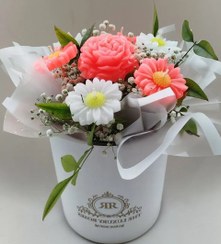 تصویر باکس شمع گل 