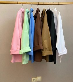 تصویر شومیز باکسی مردانه رنگی 