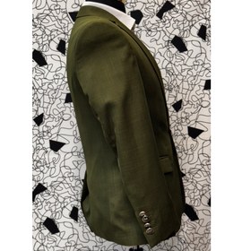 تصویر جلیقه مردانه سبز 