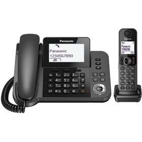 تصویر تلفن بی سیم پاناسونیک KX-TGF310 مدل KX-TGF310 مشکی