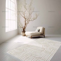 تصویر فرش مینیمال بوهو کد CM005 