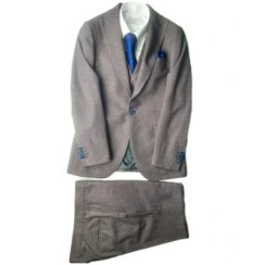 تصویر کت و شلوار سماقی آریوان SS77 