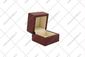 تصویر جعبه انگشتر چوبی جواهر مدل اپال 