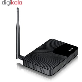تصویر مودم روتر ADSL2 Plus بی سیم زایکسل مدل DEL1202-T10A/B 
