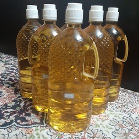 تصویر روغن کنجد خوراکی با بو نیم لیتری کلدپرس اصل بدون پالم 