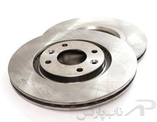 تصویر دیسک ترمز چرخ جلو سمند EF7 برند عظام 