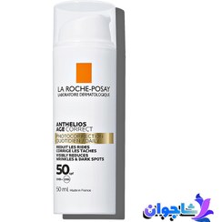 تصویر کرم ضد آفتاب لاروش پوزای مدل AGE CORRECT حجم 50 میلی لیتر La Roche-Posay sunscreen cream, model AGE CORRECT, volume 50 ml