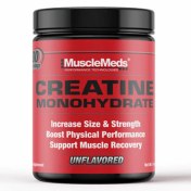 تصویر کراتین مونوهیدرات ماسل مدز ۴۰۰ گرم بدون طعم 