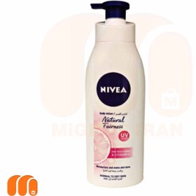 تصویر لوسیون بدن نیوآ Nivea مدل Natural Fairness مناسب انواع پوست 400 میل 