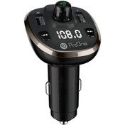 تصویر شارژر فندکی فست شارژ ماشین 15 وات و گیرنده بلوتوث خودرو پرووان PFT93 