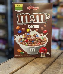 تصویر غلات صبحانه M&M’s Cereal - صبحانه‌ای رنگارنگ و خوشمزه 