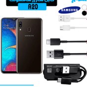 تصویر کابل شارژ اصلی Samsung Galaxy A20 