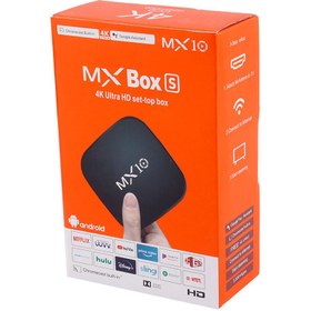 تصویر اندروید باکس MX BOX S MX10 4K + ریموت کنترل MX BOX S MX10 4K Android Box