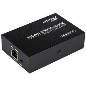 تصویر دستگاه افزایش طول 100 متری HDMI برند MT-VIKI ا HDMI Extender over Ethernet LAN Cable with Built in HDMI Plugs 60m HDMI Extender over Ethernet LAN Cable with Built in HDMI Plugs 60m